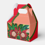 Rot indonesisch geschenkschachtel (Rückseite)