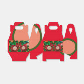 Rot indonesisch geschenkschachtel (Ungefaltet)