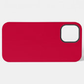 Rot iPhone Hülle (Rückseite (Horizontal))
