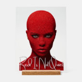 Rot ist nicht still acrylschild (Vorderseite)