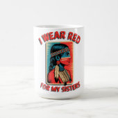 ROT KAFFEETASSE (Mittel)