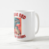 ROT KAFFEETASSE (VorderseiteRechts)