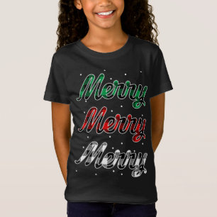 Rot Kariert frohe Weihnachten Weihnachten Weihnach T-Shirt