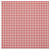 Rot Kariert, Rot Gingham Stoff (Muster)