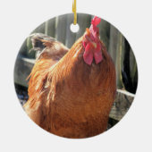 Rot Keramik Ornament (Hinten)