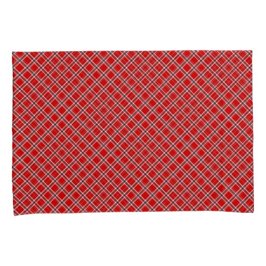 Rot Kissenbezug (Vorderseite-Rechts)