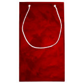 Rot Kleine Geschenktüte (Rückseite)