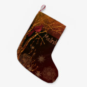 Rot Kleiner Weihnachtsstrumpf (Vorderansicht (hängend))