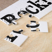 Rot-Korvette L82 Stingray-Puzzlespiel 1975 Puzzle (Seite)