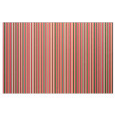 Rot, Krimson, Grün, Schwarz und Beige Muster Stoff (Yard (91,4 cm))