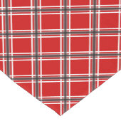 Rot Kurzer Tischläufer (Ecke)