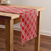 Rot Kurzer Tischläufer (Beispiel)