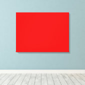 Rot Leinwanddruck (Insitu (Holzboden))