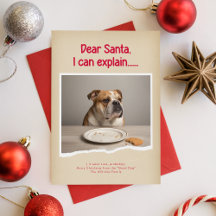 Rot Lieber Santa, ich kann es erklären Lustiger Hu