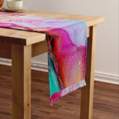 Rot, lila, grün kurzer tischläufer (Beispiel)