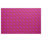 Rot Lila Rosa Kariertes Musterdesign Stoff (Yard (91,4 cm))