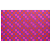 Rot Lila Rosa Kariertes Musterdesign Stoff (Fat Quarter (45,7 x 55,9 cm))
