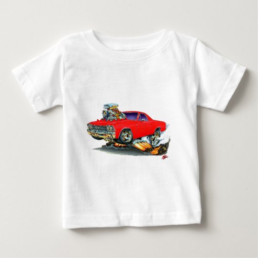 Rot-LKW 1968-69 EL Camino Baby T-shirt (Vorderseite)