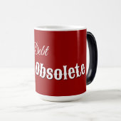 Rot macht Schulden obsolet politische Tasse (VorderseiteRechts)