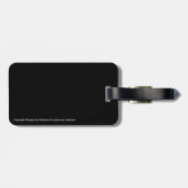 Rot-mit Augen Baum-Frosch-Gepäckanhänger Gepäckanhänger (Rückseite horizontal)