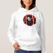 Rot-Mit Augen Horror Hoodie (Vorderseite)