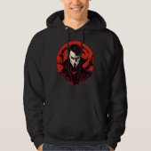 Rot-Mit Augen Horror Hoodie (Vorderseite)