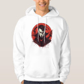 Rot-Mit Augen Horror Hoodie (Vorderseite)