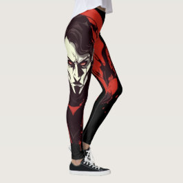 Rot-Mit Augen Horror Leggings