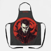 Rot-Mit Augen Horror Schürze (Vorderseite)