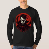 Rot-Mit Augen Horror T-Shirt (Vorderseite)