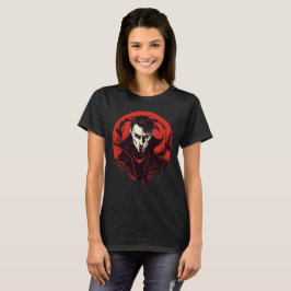 Rot-Mit Augen Horror T-Shirt