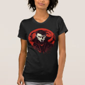 Rot-Mit Augen Horror T-Shirt (Vorderseite)