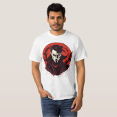 Rot-Mit Augen Horror T-Shirt (Vorne ganz)