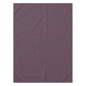 Rot mit blauem Diamant Tischdecke (Vorderseite)