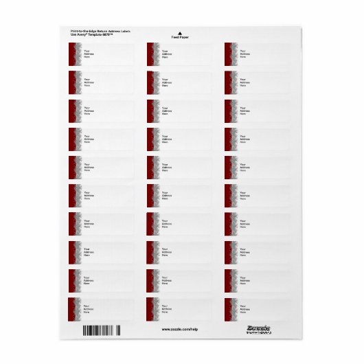 Rot mit dem Silver Tinsel Label (Vorne)