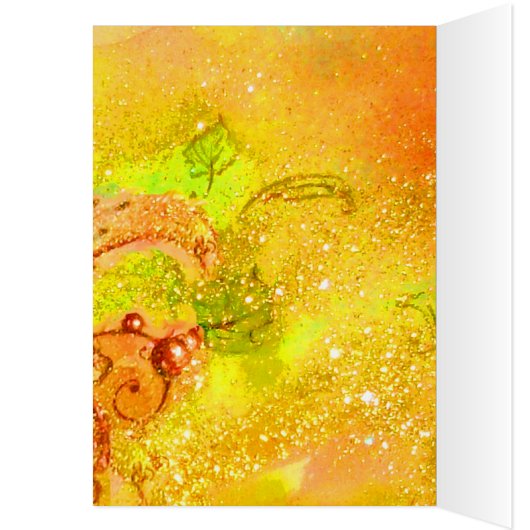 ROT MIT GOLD-GLITZERN (Innen (Links))