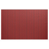 Rot mit schwarzem Tupfen-Gewebe Stoff (Fat Quarter (45,7 x 55,9 cm))