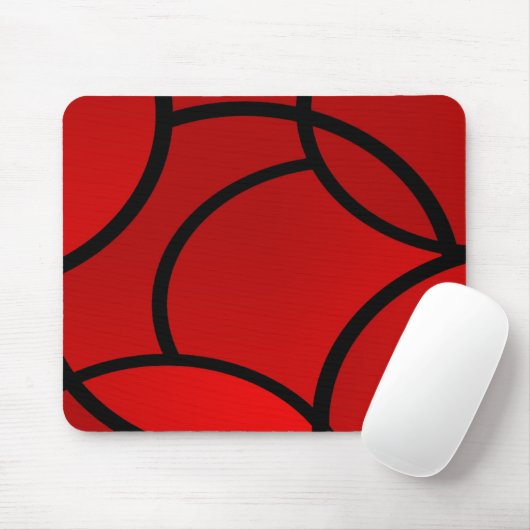 Rot Mousepad (Mit Mouse)