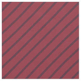 Rot & Navy Streifen Stoff