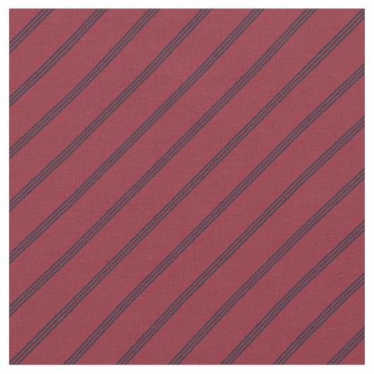 Rot & Navy Streifen Stoff (Nahaufnahme)
