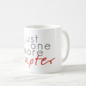 Rot noch ein Kapitel Kaffee Tasse (VorderseiteRechts)