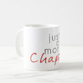 Rot noch ein Kapitel Kaffee Tasse (Vorderseite Links)