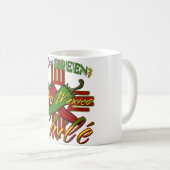 Rot oder Grün? Kaffeetasse (VorderseiteRechts)