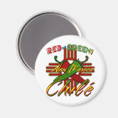 Rot oder Grün? Magnet (Vorderseite/Rückseite)