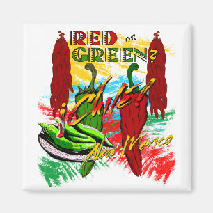 Rot oder Grün? Magnet