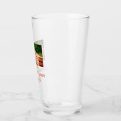 Rot oder Schleife prostet 60 Jahre Hochzeitsjubilä Glas (Links)