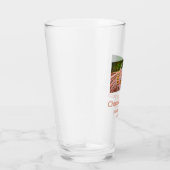 Rot oder Schleife prostet 60 Jahre Hochzeitsjubilä Glas (Rechts)