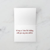 ROT ODER WEISS, ALSO VERBRINGE ICH WEIHNACHTEN MIT (Innenseite)