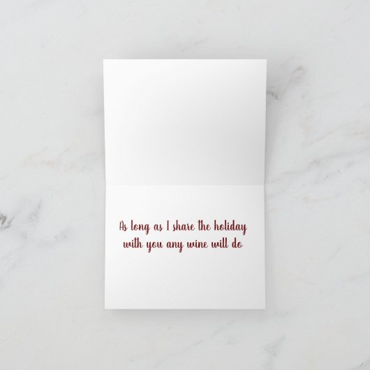 ROT ODER WEISS, ALSO VERBRINGE ICH WEIHNACHTEN MIT (Innenseite)