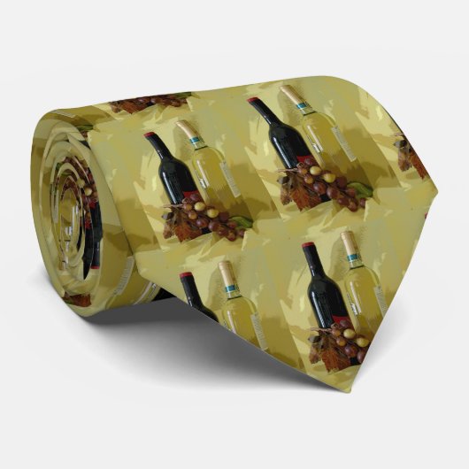 Rot oder Weiß Krawatte (Gerollt)